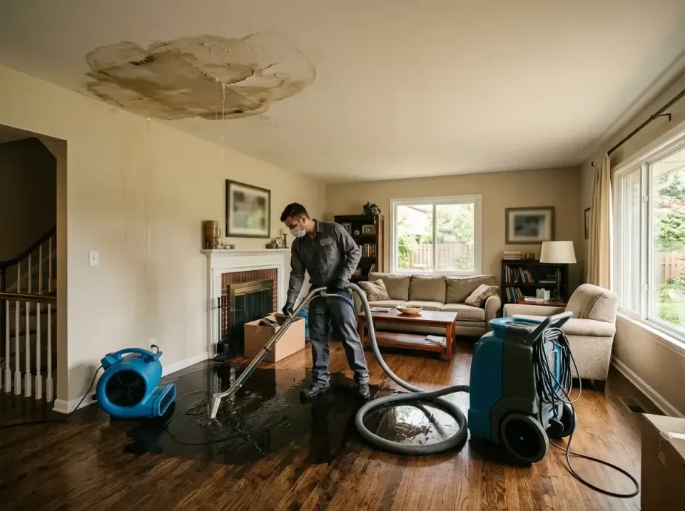 attic-pipe-burst-ceiling-drip-008 — frequently asked questions, Water Damage Restoration & Carpet Care in Texanna, OK
